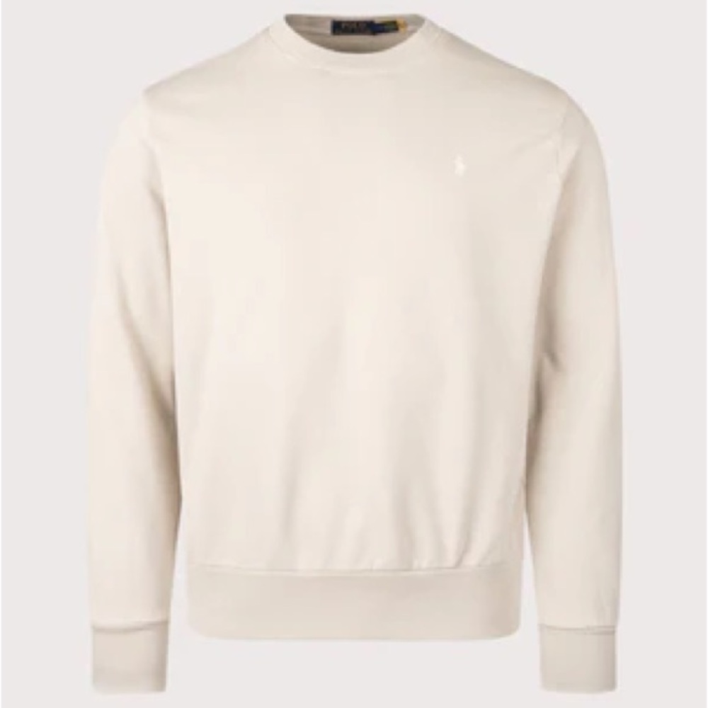 Ralph Lauren Cream Crewneck Sweater